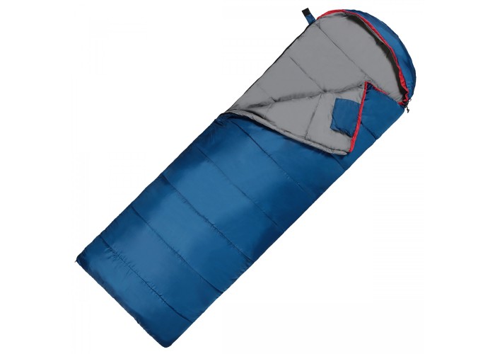 Спальний мішок (спальник) ковдра SportVida SV-CC0070 -3 ...+21°C R Blue/Grey
