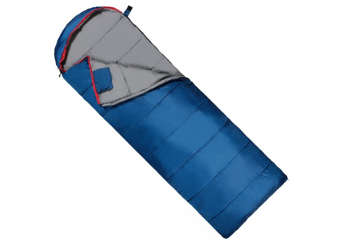 Спальний мішок (спальник) ковдра SportVida SV-CC0071 -3 ...+21°C L Blue/Grey