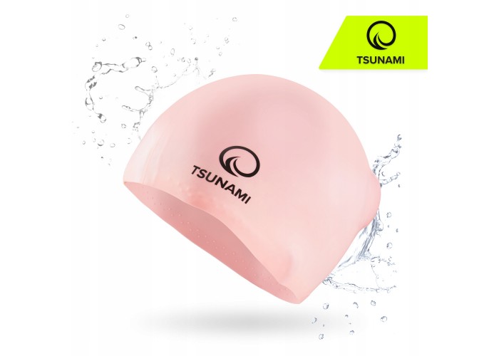 Шапочка для плавання TSUNAMI Standard Pink (P-5905973401845)