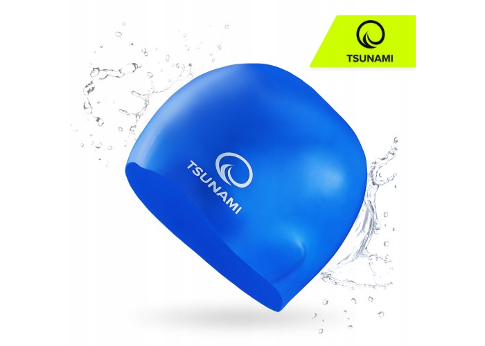 Шапочка для плавання TSUNAMI Pro Blue (P-5905973401883)