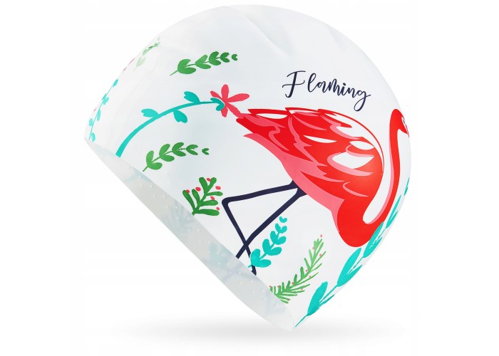 Шапочка для плавання TSUNAMI Flamingo Mix (P-5905973401920)