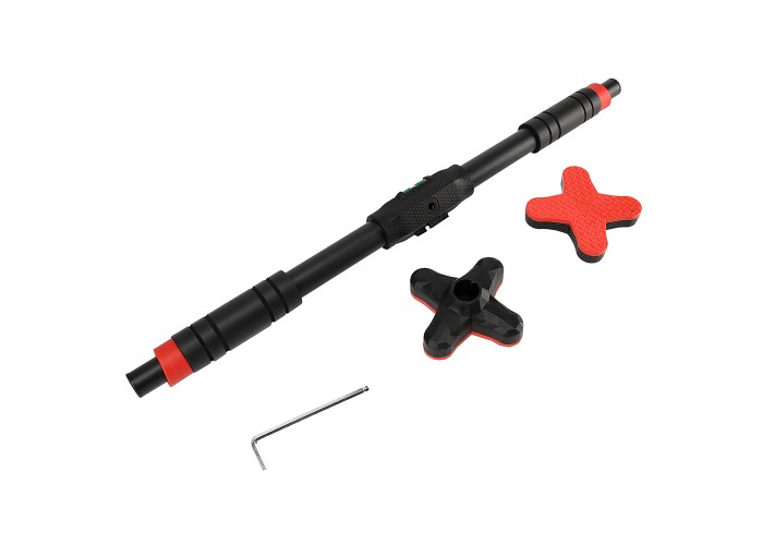 Турнік розсувний Cornix Pro+ 70-100 см XR-0286 Black/Red