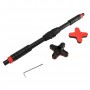 Турнік розсувний Cornix Pro+ 70-100 см XR-0286 Black/Red