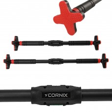 Турнік розсувний Cornix Pro+ 90-130 см XR-0287 Black/Red