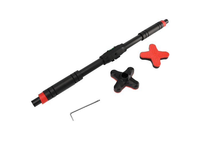 Турнік розсувний Cornix Pro+ 90-130 см XR-0287 Black/Red