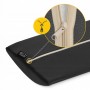 Напіввалик для реабілітації та масажу 4FIZJO 40 x 25 x 5 Black (P-5905973403078)