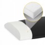 Напіввалик для реабілітації та масажу 4FIZJO 40 x 25 x 5 Black (P-5905973403078)