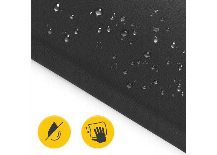 Напіввалик для реабілітації та масажу 4FIZJO 40 x 25 x 5 Black (P-5905973403078)
