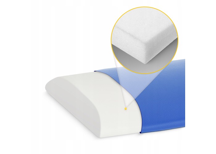 Напіввалик для реабілітації та масажу 4FIZJO 40 x 25 x 5 Blue (P-5905973403061)