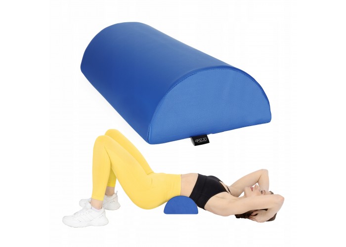 Напіввалик для реабілітації та масажу 4FIZJO 60 x 30 x 15 Blue (P-5905973402927)