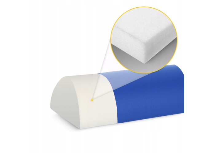 Напіввалик для реабілітації та масажу 4FIZJO 60 x 30 x 15 Blue (P-5905973402927)