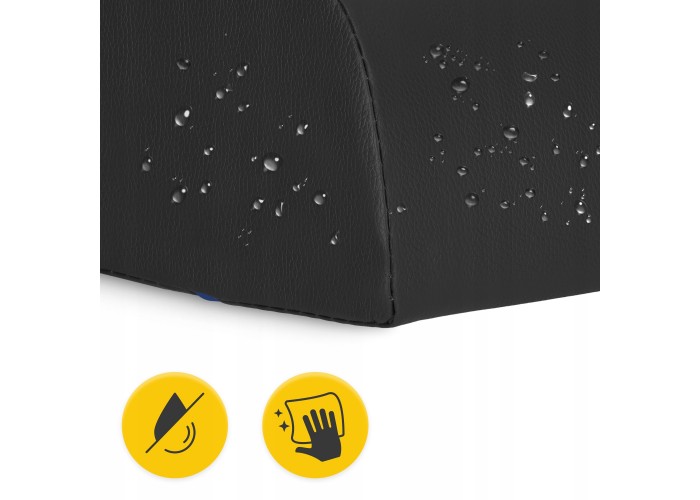Напіввалик для реабілітації та масажу 4FIZJO 60 x 30 x 15 Black (P-5905973402910)