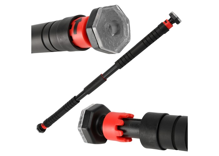 Турнік розсувний Cornix 110-150 см XR-0282 Black/Red