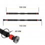 Турнік розсувний Cornix 110-150 см XR-0282 Black/Red