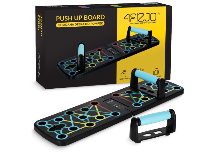 Упори (дошка) для віджимань зі змінним хватом 4FIZJO Push-up Board складна (P-5907739312785)