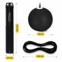 Скакалка з лічильником 4FIZJO 2 в 1 провідна/бездротова Black (P-5905973402200)