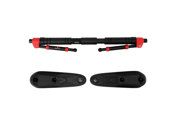 Турнік розсувний Cornix Elite 80-120 см XR-0290 Black/Red