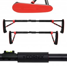 Турнік розсувний Cornix Elite 100-140 см XR-0291 Black/Red