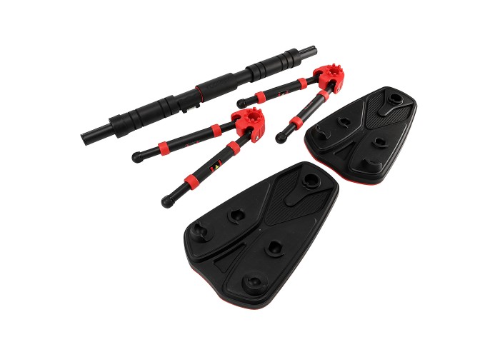 Турнік розсувний Cornix Elite+ 65-90 см XR-0293 Black/Red