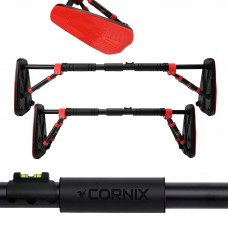 Турнік розсувний Cornix Elite+ 80-120 см XR-0294 Black/Red