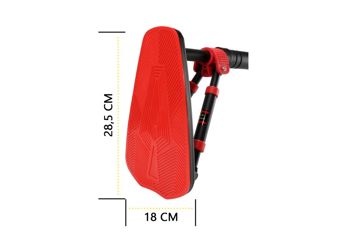 Турнік розсувний Cornix Elite+ 80-120 см XR-0294 Black/Red