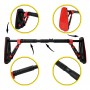 Турнік розсувний Cornix Elite+ 80-120 см XR-0294 Black/Red