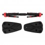 Турнік розсувний Cornix Elite+ 80-120 см XR-0294 Black/Red