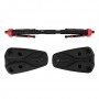 Турнік розсувний Cornix Elite+ 100-140 см XR-0295 Black/Red