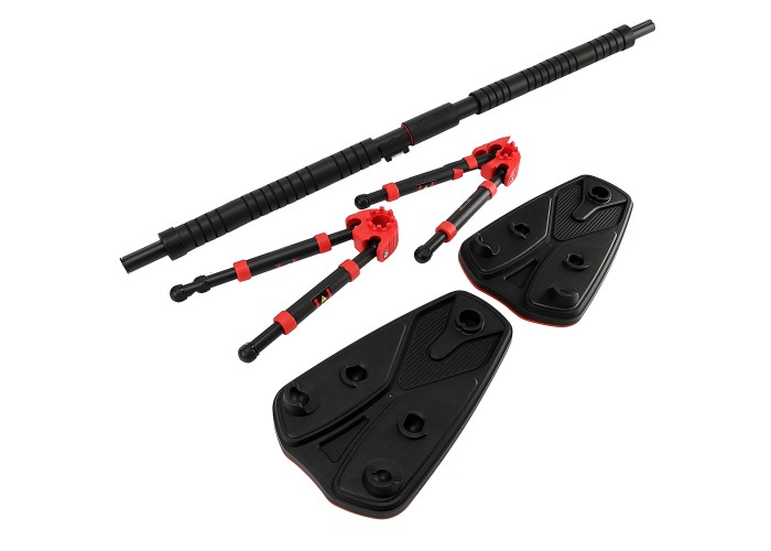 Турнік розсувний Cornix Elite+ 130-170 см XR-0296 Black/Red