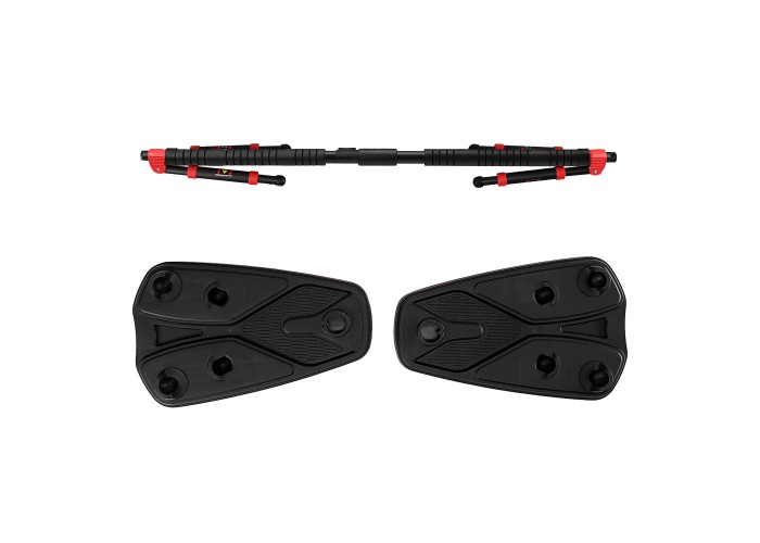 Турнік розсувний Cornix Elite+ 130-170 см XR-0296 Black/Red