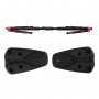 Турнік розсувний Cornix Elite+ 130-170 см XR-0296 Black/Red