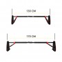 Турнік розсувний Cornix Elite+ 130-170 см XR-0296 Black/Red