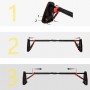 Турнік розсувний Cornix Elite+ 130-170 см XR-0296 Black/Red