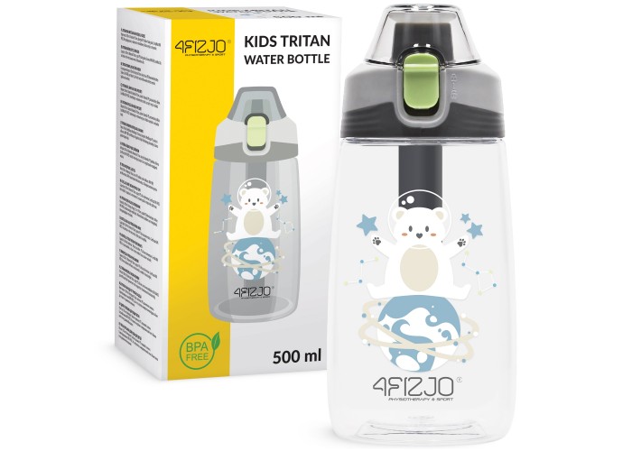 Пляшка для води дитяча 4FIZJO 500 мл Mix (P-5905973403689)