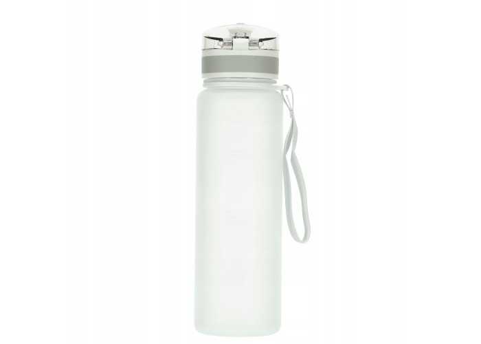 Пляшка для води спортивна 4FIZJO 650 мл Grey (P-5905973404280)