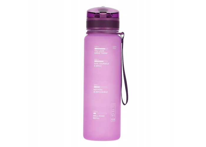 Пляшка для води спортивна 4FIZJO 650 мл Pink (P-5905973403757)