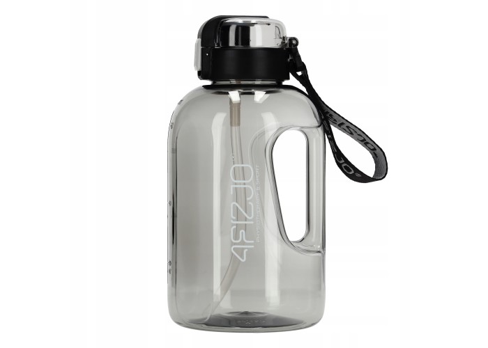 Пляшка для води спортивна 4FIZJO 2000 мл Grey (P-5905973403825)