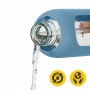 Пляшка для води спортивна 4FIZJO 750 мл скляна Blue (P-5905973404181)