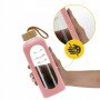 Пляшка для води спортивна 4FIZJO 750 мл скляна Pink (P-5905973404204)