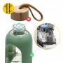 Пляшка для води спортивна 4FIZJO 1000 мл скляна Olive (P-5905973403900)