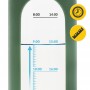 Пляшка для води спортивна 4FIZJO 1000 мл скляна Olive (P-5905973403900)