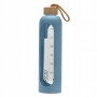 Пляшка для води спортивна 4FIZJO 1000 мл скляна Blue (P-5905973403894)