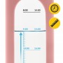 Пляшка для води спортивна 4FIZJO 1000 мл скляна Pink (P-5905973403887)