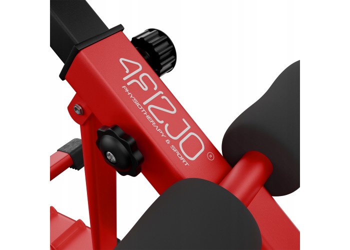 Лава для гіперекстензії 4FIZJO регульована Red/Black (P-5905973402682)