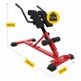 Лава для гіперекстензії 4FIZJO регульована Red/Black (P-5905973402682)