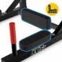 Турнік-бруси навісний 4FIZJO 2 в 1 Black (P-5905973402644)