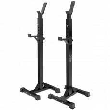 Стійки під штангу 4FIZJO регульовані, зі страховкою Black (P-5905973402651)