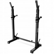 Стійки під штангу 4FIZJO Pro регульовані, зі страховкою Black (P-5905973402668)