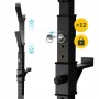 Стійки під штангу 4FIZJO Pro регульовані, зі страховкою Black (P-5905973402668)