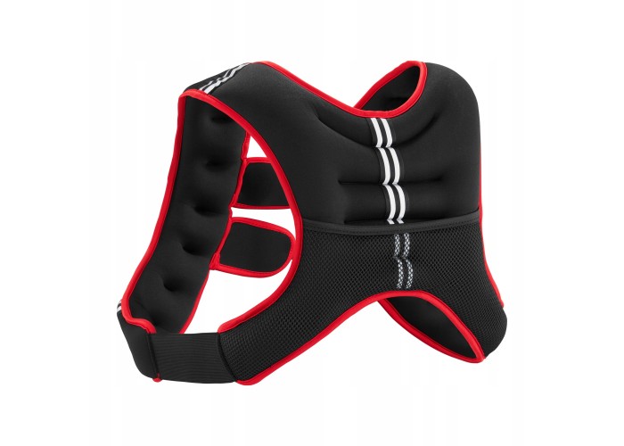 Жилет-обважнювач для тренувань 4FIZJO 5 кг Black/Red (P-5905973402156)